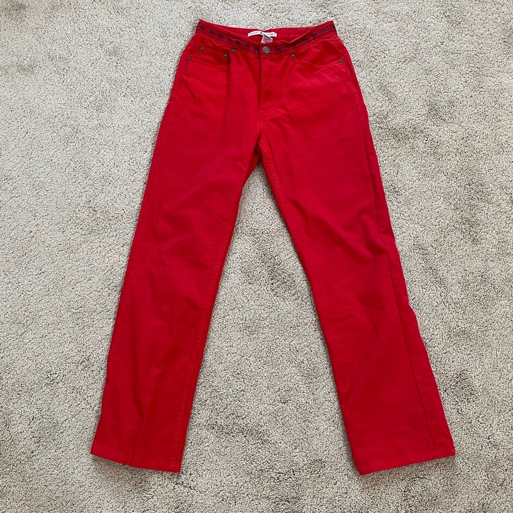 Tommy Hilfiger Vintage Red Jeans